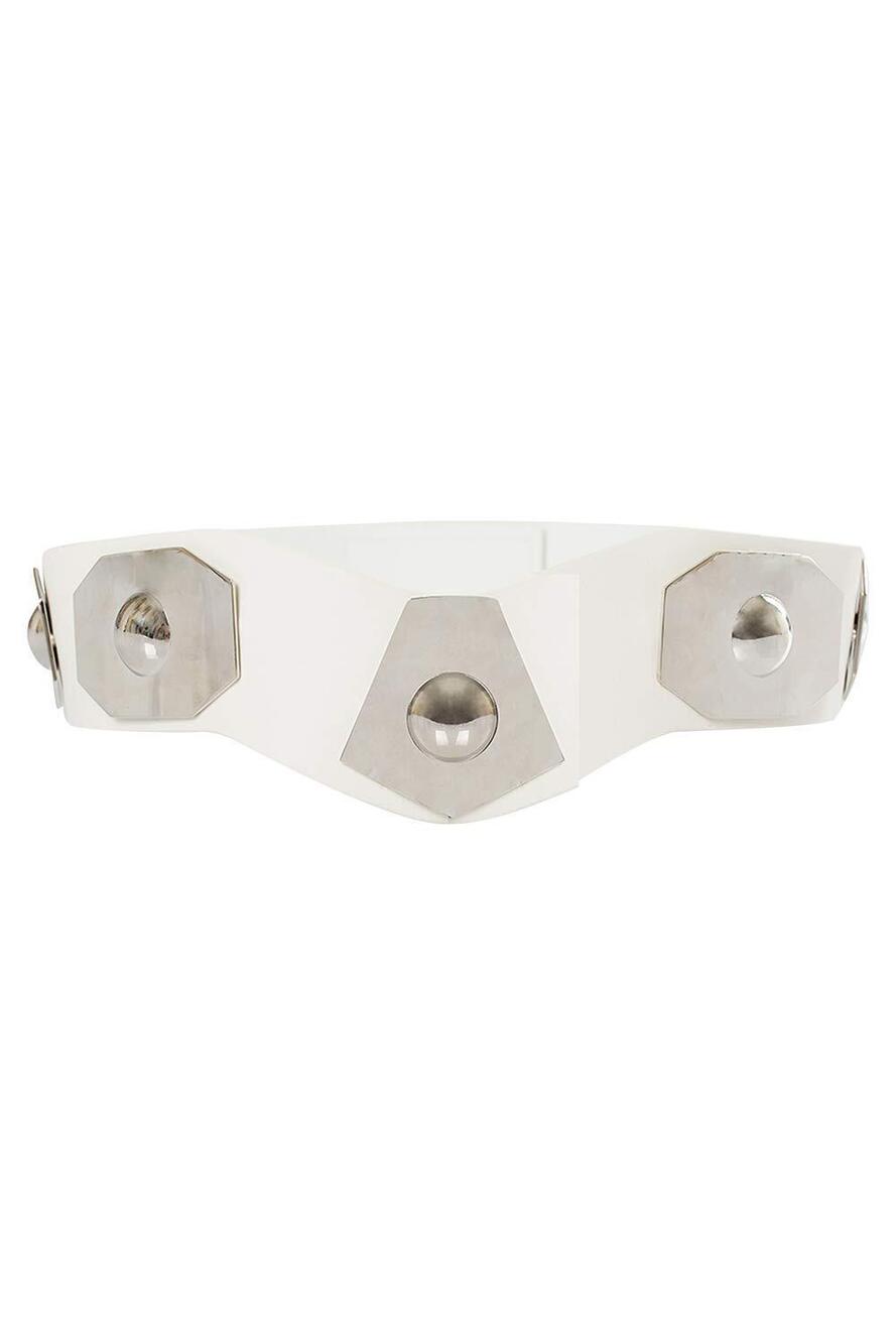 7712 Princess Belt Costume Renaissance Cosplay Leather White Belts